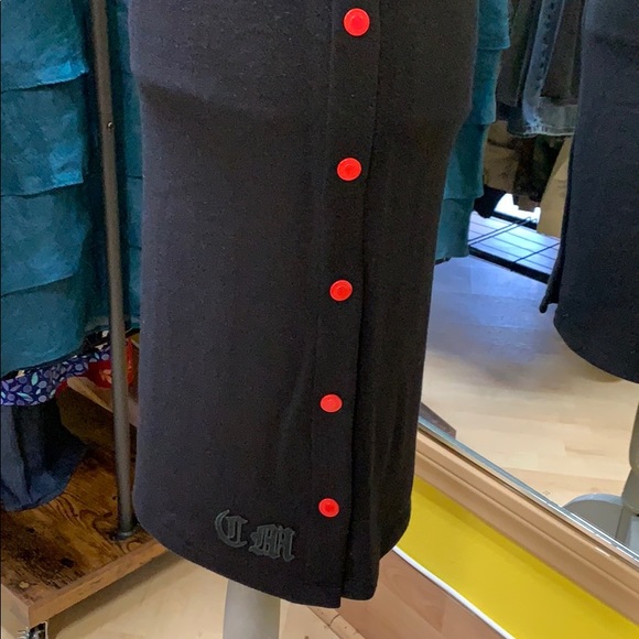 Marcelo Burlon Black Skirt stretch Size Small - Picture 3 of 6